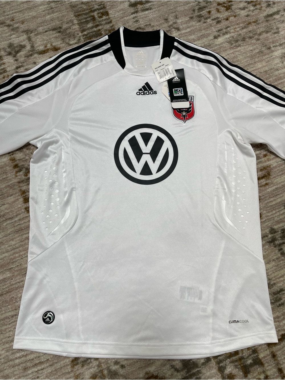 Adidas DC United Soccer Jersey